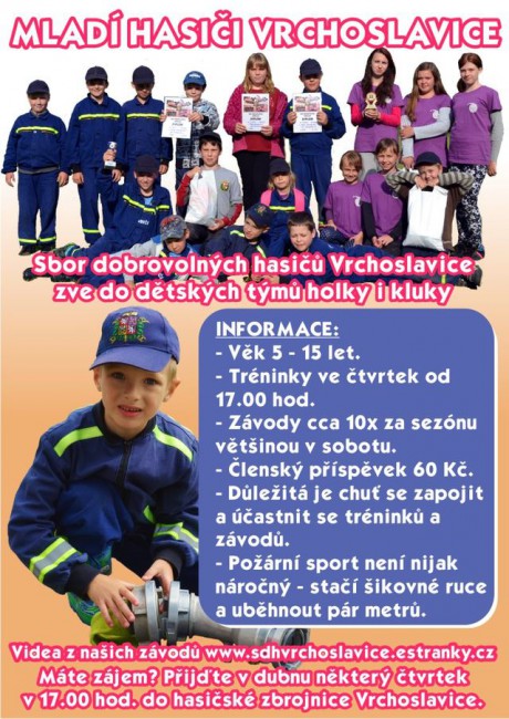Leták_mladí_hasiči_Vrchoslavice_2016